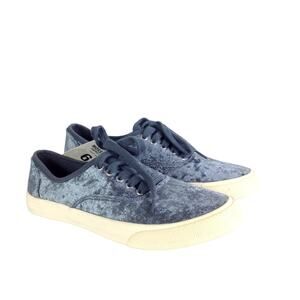 Mossimo Supply Co. Savannah Blue Velvet Shoes Size 6